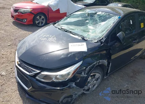 2017 Chevrolet Cruze Ls from USA, damaged, VIN 1G1BC5SM7H7239456